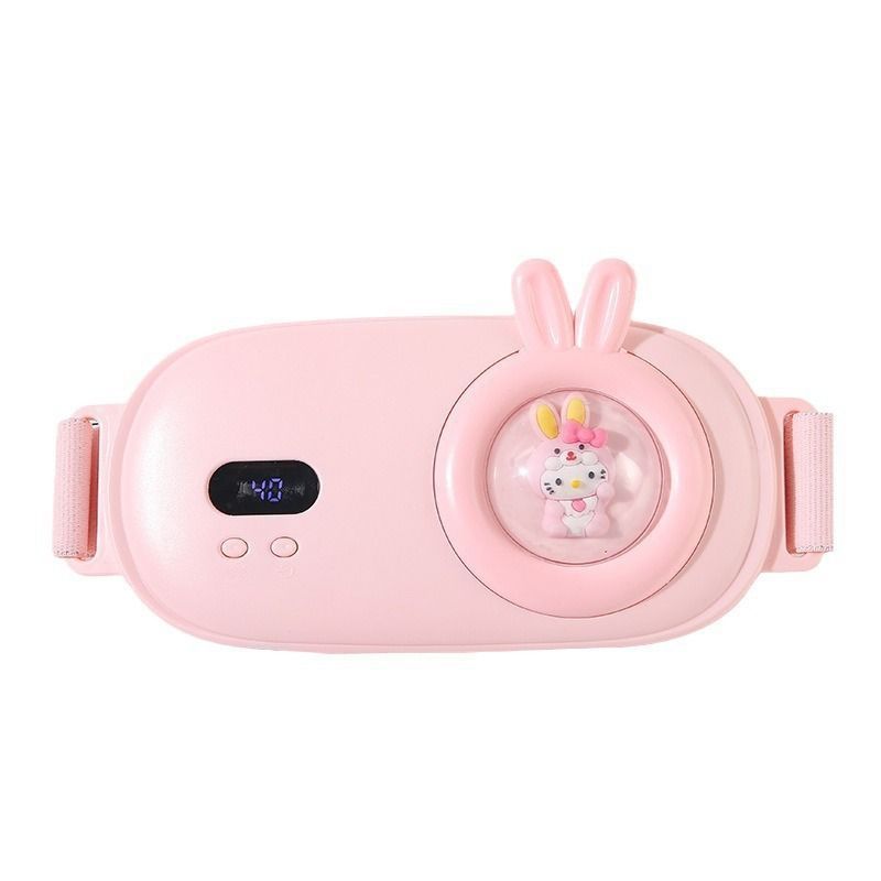 Heated Period Relief Waist Belt Pink Little Rabbit