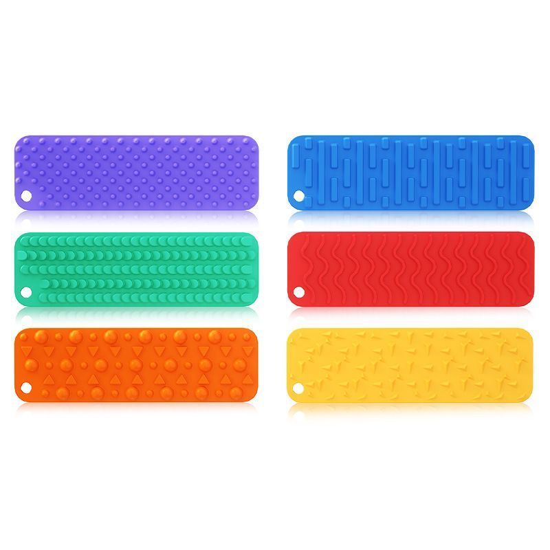 Long strip suction cup toy - 6 pieces