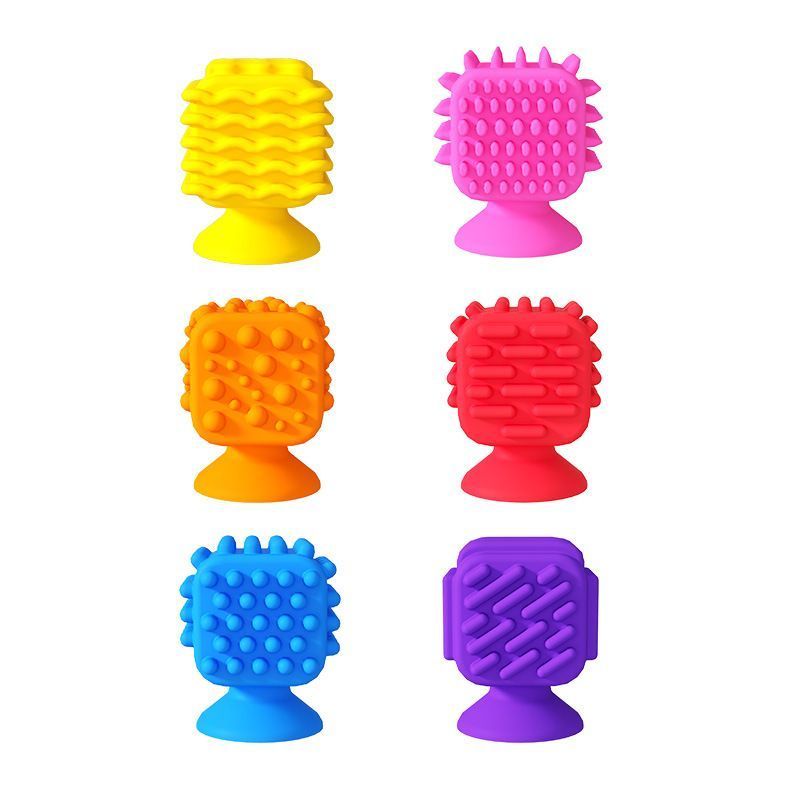Sensory Suction Cup Toys - 6 Pack