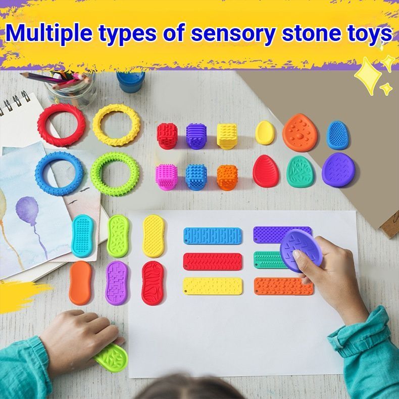 Sensory Suction Cup Toys - 6 Pack