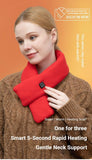 USB Rechargeable Graphene Heated Neck Warmer Off-white