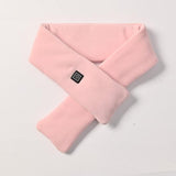 USB Rechargeable Graphene Heated Neck Warmer Pink