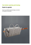 White Canopy Version-Canopy+Folding Table+2 Moon Chairs