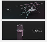 White Canopy Version-Canopy+Folding Table+2 Moon Chairs