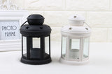 White Pink and Red Candle Holder Set of 3