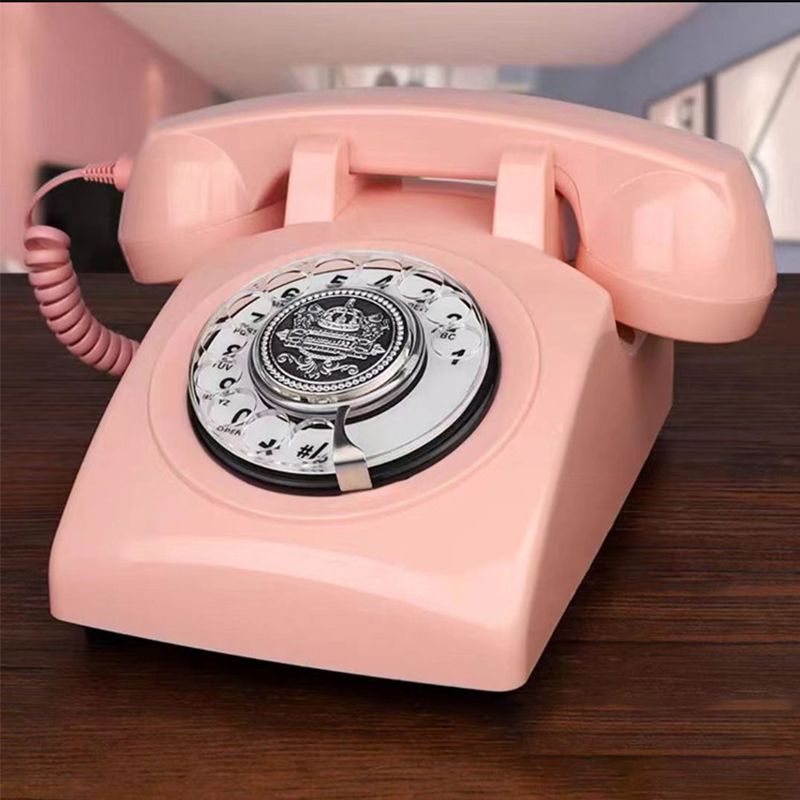 Wireless Bluetooth Desk Phone Style 2-gold