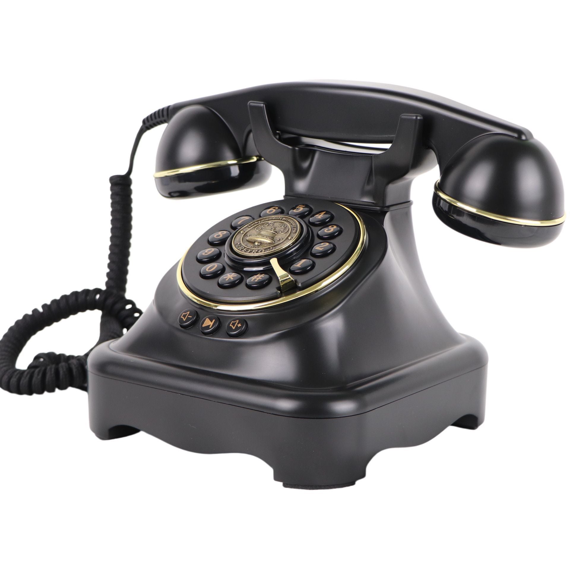 Wireless Bluetooth Landline Black