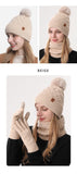 Women Gray Argyle 3-Piece Set-Hat Scarf and Gloves