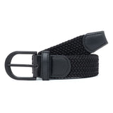 Men's Woven Belt Black 01