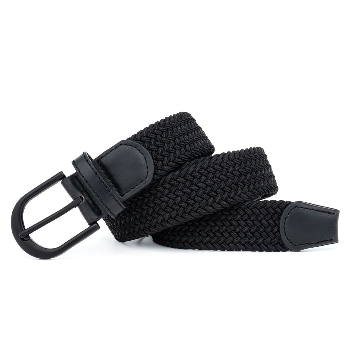 Men's Woven Belt Grey 01