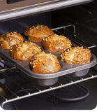 6-Cup Muffin Tray Golden