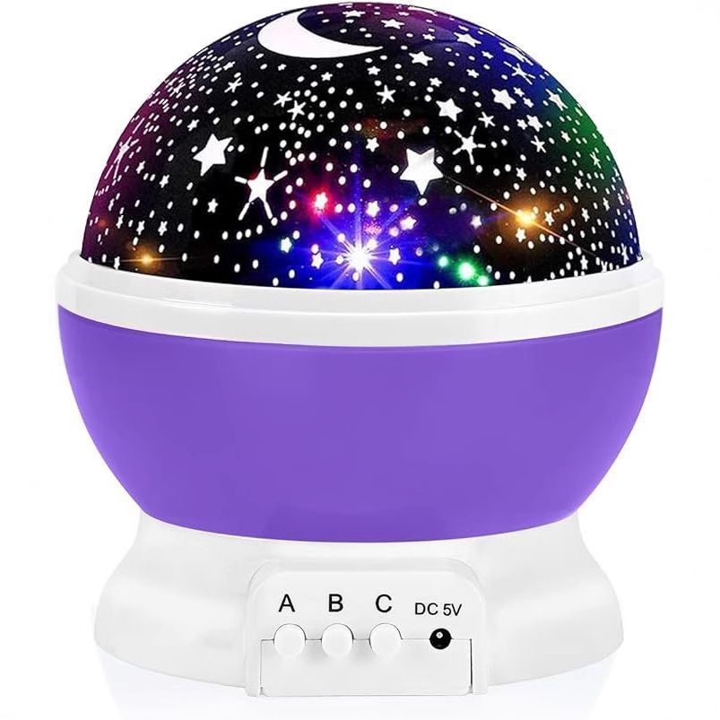 Starry Projection Lamp Black