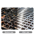 LED-lit electric barbecue brush, rechargeable rotating cleaning, instantly cleans the grill after backyard BBQ, lazy cleaning essential.(BROWN)