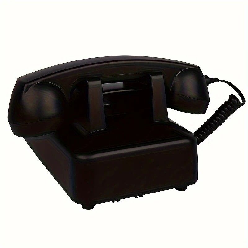 Light Luxury Retro European Telephone: Royal court-style design, eco-friendly ABS material, free from digital distractions, perfect for home and office, returning to pure communication.PINK