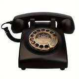 Light Luxury Retro European Telephone: Royal court-style design, eco-friendly ABS material, free from digital distractions, perfect for home and office, returning to pure communication.beige
