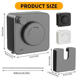 Retractable Invisible Clothesline | Freely Extends to 4.2 Meters, Holds Up to 40 Pounds, Suitable for Balcony Bathroom Outdoor Use, Essential for Small Spaces(black)