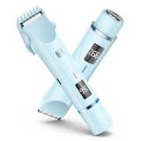 Women's Electric Dual Head Hair Remover – Double Ring Blade for Efficient Hair Removal, Fine Trimming Blade for Detailed Grooming, IPX7 Full Body Waterproof, Safe and Painless（pink)
