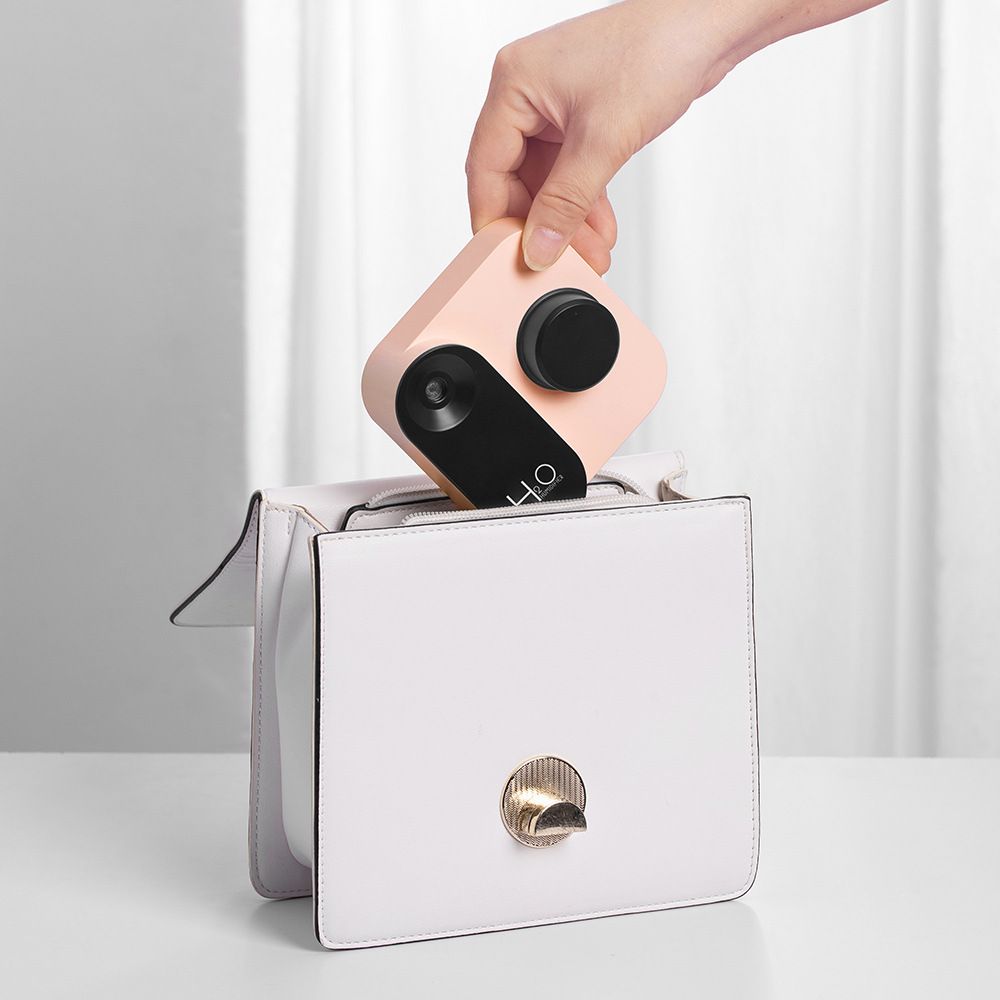Winter Dryness Savior! Portable Humidifier Goes Viral, Your On-the-Go Hydration Essential for Business Trips and Office(pink)
