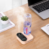 Winter Dryness Savior! Portable Humidifier Goes Viral, Your On-the-Go Hydration Essential for Business Trips and Office(pink)
