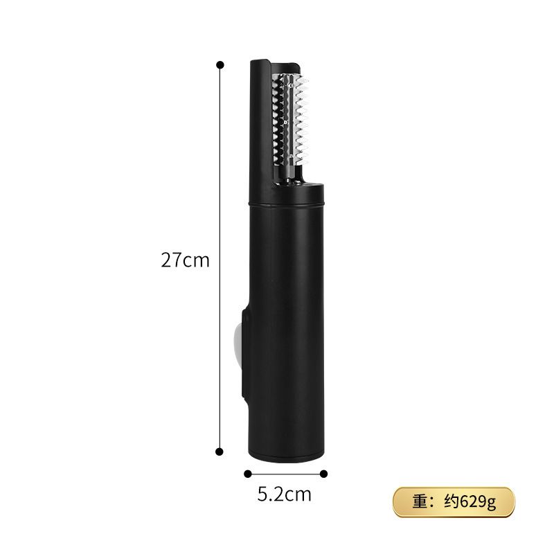 Electric Fish Scaler | Stainless Steel Shield Prevents Splashing, Offset Blade Wheel for Efficient Descaling, USB Rechargeable with Long Battery Life, Suitable for Both Freshwater and Saltwater Fish, Ideal for Home and Commercial Use(BLACK)