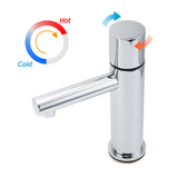 WELS Bathroom Basin Mixer Vanity Sink Bubble Faucet Tap Laundry Brass Chrome Set