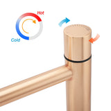 Shower Heads & Screens: WELS 6L/min Rose Gold Bathroom Basin Mixer Vanity Sink Bubble Faucet Tap Laundry