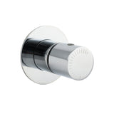 Shower Heads & Screens: Chrome Bath Control Shower Mixer Brass Round Wall Mounted Hot Cold Water Valve