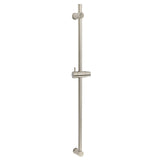 Shower Heads & Screens: Solid Brass Brushed Nickel Long Sliding Rail Bar Swivel Handheld Shower Holder
