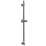 Shower Heads & Screens: Gun Metal Grey Brass 850mm Long Sliding Rail Bar Swivel Handheld Shower Holder Bracket