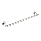 Shower Accessories: Polished Chrome 600mm Single Towel Rack Rail Holder Stainless Steel Hanger Bar