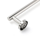 Shower Accessories: Polished Chrome 600mm Single Towel Rack Rail Holder Stainless Steel Hanger Bar