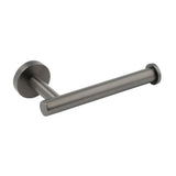 Shower Accessories: Gun Metal Round 304 Stainless Steel Toilet Paper Roll Tissue Holder Wall Mounted