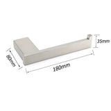 Shower Accessories: Bahtroom Accessory Brushed Nickel Toilet Paper Roll Tissue Roll Holder Rack Hook