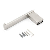 Shower Accessories: Bahtroom Accessory Brushed Nickel Toilet Paper Roll Tissue Roll Holder Rack Hook