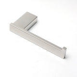 Shower Accessories: Polished Chrome Square Toilet Paper Roll Tissue Roll Holder Wall Mounted Hook