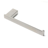 Shower Accessories: Mirror Chrome Stainless Steel Square Towel Rack Clothes Wall Mounted Holder Kit
