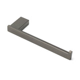 Shower Accessories: Gun Metal 304 Stainless Steel Square Towel Holder Rack Clothes Hook Kit Bathroom