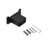 Shower Accessories: Matt Black Square Robe Hook Clothes Towel Holder Bathroom Wall Hanger Accessory
