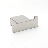 Shower Accessories: Chrome Square Robe Hook Clothes Towel Holder Bathroom Wall Mounted Hanger Kit