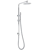 Shower Heads & Screens: Bathroom Round 8" Rain Shower Head Single Mode Brass Handheld Spray Rail Arm Set