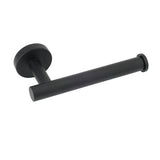 Shower Accessories: Matt Black Round Stainless Steel Toilet Paper Roll Tissue Holder Bathroom Wall