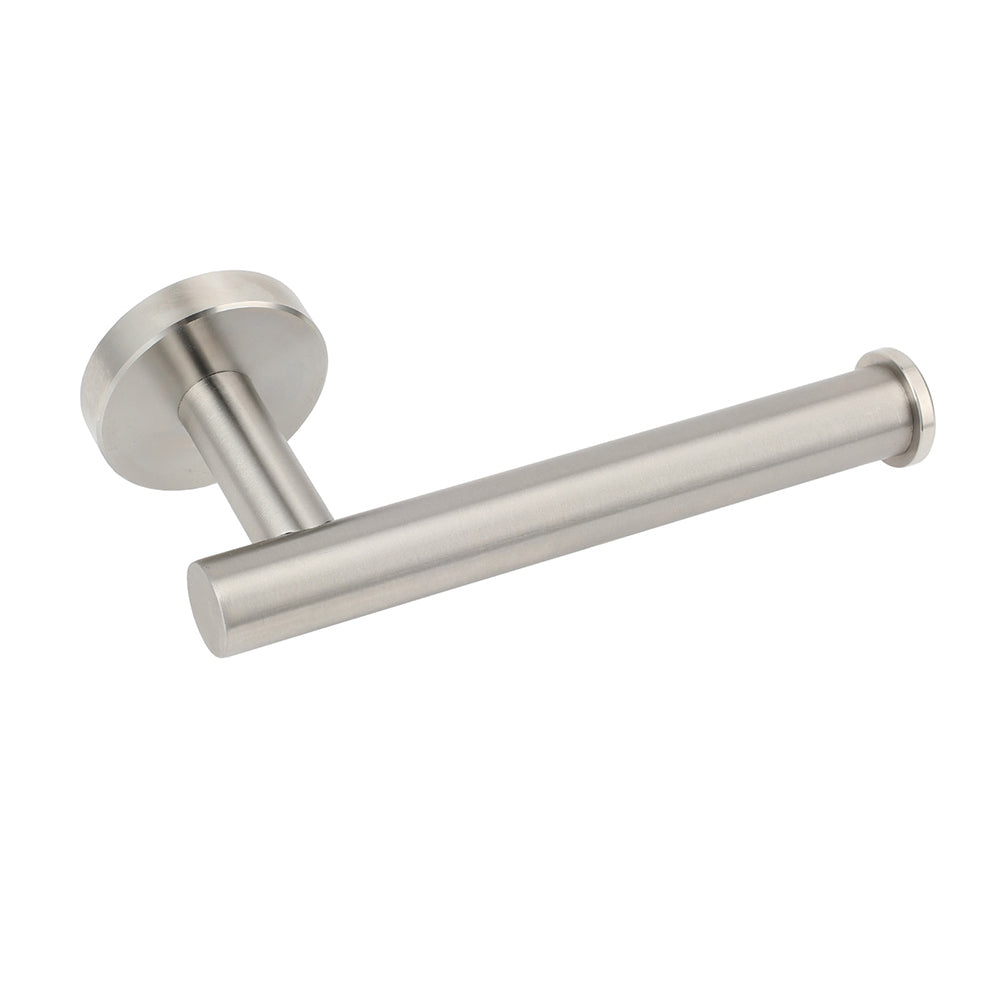 Shower Accessories: Brushed Nickel Stainless Steel Toilet Paper Roll Tissue Holder Rack Kit Bathroom