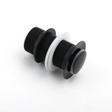 Shower Heads & Screens: Matt Black Watermark 32mm Pop Up Push Brass Waste Plug No Overflow Basin Drain