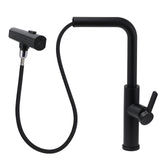WELS Matte Black 3-Mode Spray Pull Out Kitchen Mixer Sink Laundry Faucet Tapware