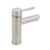 Shower Heads & Screens: WELS Kitchen Laundry Round Basin Mixer Vanity Sink Faucet Tap Nickel Brushed Set