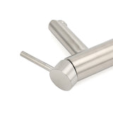 Shower Heads & Screens: WELS Kitchen Laundry Round Basin Mixer Vanity Sink Faucet Tap Nickel Brushed Set
