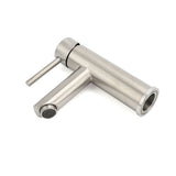 Shower Heads & Screens: WELS Kitchen Laundry Round Basin Mixer Vanity Sink Faucet Tap Nickel Brushed Set
