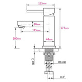 Shower Heads & Screens: WELS Kitchen Laundry Round Basin Mixer Vanity Sink Faucet Tap Nickel Brushed Set