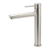Shower Heads & Screens: WELS Bathroom Laundry Round Basin Mixer Vanity Sink Faucet Tap Silver Brushed