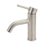 Shower Heads & Screens: Brushed Nickel Round Curve Kitchen Laundry Basin Mixer Vanity Counter Top Faucet